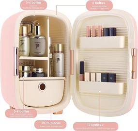 img 1 attached to 💄 Непринужденная красота в движении: Портативные аксессуары для путешествий IKER Skincare Cosmetics