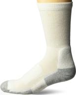 🧦 white thorlos padded walking socks - enhanced for optimal comfort logo