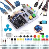 🛠️ smraza ultimate starter kit: breadboard holder, jumper wires, resistors, dc motor - ideal for arduino r3, mega 2560, nano projects - complete with tutorial! logo