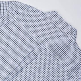 img 1 attached to Chaps Classic Stretch Oxford Stripes Men's Clothing and Shirts