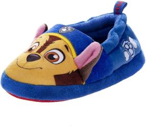 img 3 attached to Nickelodeon Boys' Paw Patrol Slippers – Cozy Fuzzy Slippers (Toddler/Little Kid)