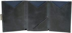 img 2 attached to 💼 EXENTRI Trifold Wallets: Premium Stainless Steel Men's Accessories for Wallets, Card Cases & Money Organizers