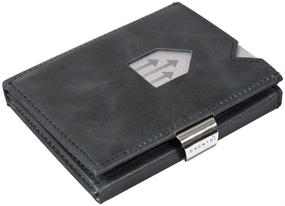 img 4 attached to 💼 EXENTRI Trifold Wallets: Premium Stainless Steel Men's Accessories for Wallets, Card Cases & Money Organizers