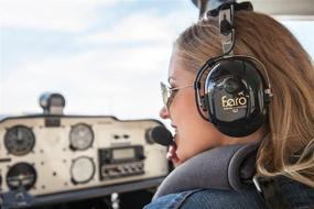 img 2 attached to 🎧 FARO G2-PNR Premium Pilot Aviation Headset with Mp3 Input - Black