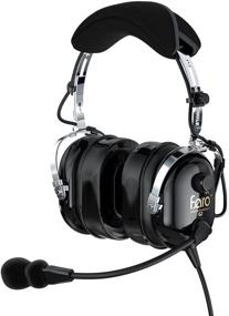 img 3 attached to 🎧 FARO G2-PNR Premium Pilot Aviation Headset with Mp3 Input - Black