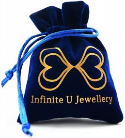 img 1 attached to Infinite Platinum Necklace Customized Available Blue