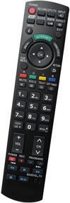 img 4 attached to High-Quality Replacement Universal Remote Control for Panasonic N2QAYB000322 TC-L37G1 TC-P46S1 TC-P50S1 TC-42PX14 TC-L32S1 TC-P42S1 TC-L32G1 N2QAYB000777S N2QAYB000779 Smart 3D Plasma LCD LED HDTV TV