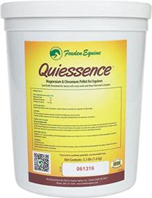 img 1 attached to 🦊 Quiessence Foxden Equine 3.5 lb Magnesium Pellets: Banana-Flavored Supplement for Founder, Calming, and Sore Muscles