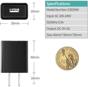 img 1 attached to ⚡️ UL Listed AC Adapter Fast Charger for LG G Pad 7.0/8.0/8.3/10.1, ASUS Nexus 10/9/7, ZenPad10 (Z300)/8.0(Z380)/S 8.0(Z580), LG LK460/AK495/V410/V700/V521/VK815/LK430/V500 Tablet