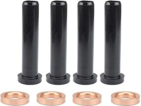 img 4 attached to Front Lower A Arm Bushing Kits For Sportsman 500 400 4X4 ATV Trailblazer 250 Ranger500 4X4 6X6 Magnum 42