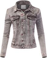 π§₯ fashionmille women's casual classic sleeve jacket fwj1107 medium s: stylish and comfortable outerwear for women logo