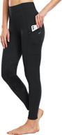 🐎 willit women's knee-patch equestrian riding tights with zipper pockets - riding pants for horse schooling logo