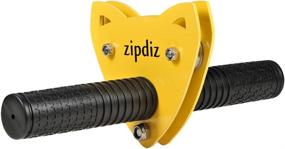 img 2 attached to Zipdiz 50 ft Zipline Kit with Steel Cable & 2 Tree Protectors - Fun Backyard Zip line for Kids