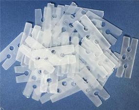 img 4 attached to 🎈 iFlyMars Pack of 101 Clear Plastic H Shape Balloon Clips for Sealing - Ideal for Wedding, Party, Christmas, and Birthday Decorations