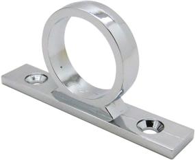 img 4 attached to Dura Faucet DF-SA155-CP RV Shower Hose Guide Ring - Mounting Screws Included (Chrome Polished)