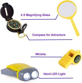 img 1 attached to Superior Outdoor Explorer Talkies Binoculars Flashlight: Unleash Adventure!