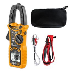 img 4 attached to 🔌 Ingco Auto Ranging Digital Clamp Meter TRMS 6000 Counts - AC/DC Voltage, Current, Resistance, Capacitance, Diode Test, Temperature - DCM6005