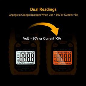 img 2 attached to 🔌 Ingco Auto Ranging Digital Clamp Meter TRMS 6000 Counts - AC/DC Voltage, Current, Resistance, Capacitance, Diode Test, Temperature - DCM6005