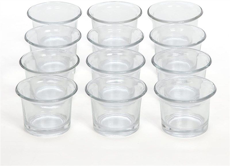 hosley clear glass oyster holders 로고