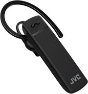 🎧 jvc bluetooth headset, wireless earbuds, bluetooth 5.0, extended 20-hour battery life, work from home, telework, hd voice compatible - hac300b (black) logo