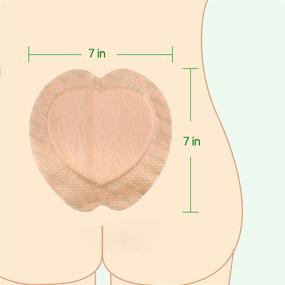 img 3 attached to 🏥 5 Count 7"x 7" Bordered Silicone Foam Dressing: Waterproof Adhesive Sacral Wound Dressing for Fast Healing and Emergency Care