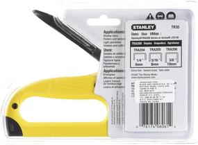 img 1 attached to 🔧 Stanley TR35 Compact Stapler for Light Duty Tasks