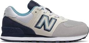 img 1 attached to 👟 Natural Boys' Sneakers: New Balance Lace-Up Shoes for Casual Comfort