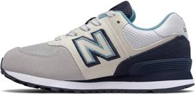 img 4 attached to 👟 Natural Boys' Sneakers: New Balance Lace-Up Shoes for Casual Comfort