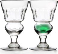 🍸 exquisite reservoir pontarlier absinthe glass: a true original logo