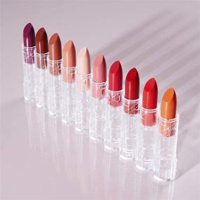img 1 attached to 💄 e.l.f. Srsly Satin Lipstick, Rich Pigmented &amp; Silky Smooth Formula, Cherry On Top Shade, 0.16 Oz (4.5g)