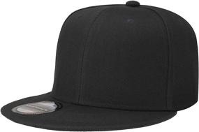 img 2 attached to Falari Wholesale 12 Pack Snapback Hat Cap: Hip Hop Style, Flat Bill, Blank Solid Color, Adjustable Size