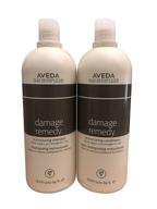 💇 aveda damage remedy shampoo & conditioner liter duo set 33.8 oz: ultimate hair restoration kit logo