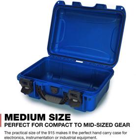 img 2 attached to 🔵 Nanuk 915 Waterproof Hard Case - Blue | Best Protective Case for Extreme Conditions