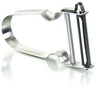 🔪 zena swiss 11002 rex vegetable peeler: effortless and precise peeling for your kitchen logo