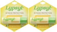 lypsyl lypmoisturizer original mint 0 1 ounce logo