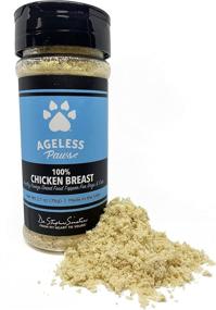 img 2 attached to 🍗 Ageless Paws 100% Chicken Breast or 100% Salmon Food Topper for Dogs and Cats: USA-Made, High Protein, Freeze-Dried Raw (2.7 oz / 76.5 g)