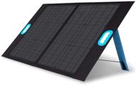 🔆 портативная солнечная панельный зарядный устройство renogy e.flex мощностью 50 вт для силовых станций, генераторов, фургонов и rv - улучшенное подключение usb для смартфонов и планшетов. логотип