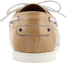 img 1 attached to Smooth Cognac Bottom Men's Shoes - Jetrano Seaplane