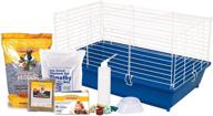🐹 complete sunseed guinea pig starter kit in ware manufacturing's home sweet home cage logo