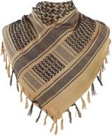 breathable men's headscarf 🧣 headband: keffiyeh headcover, accessories, and scarves logo