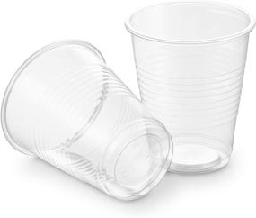 img 1 attached to 🥤 Plasticpro Disposable Clear Beverage Tumbler 5 oz Cups (200 Count)