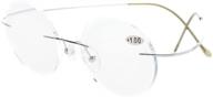 eyekepper titanium rimless eyeglasses optical men's accessories logo
