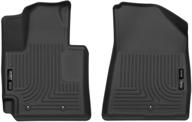 🚗 husky liners - 52321 kia soul x-act contour front floor mats for 2014-2019 models logo