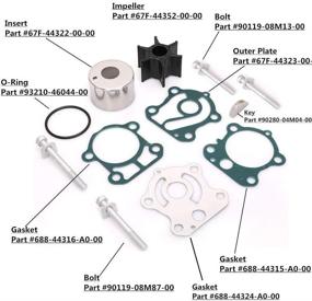 img 3 attached to Createshao 67F W0078 00 Outboard Impeller Replacement