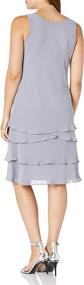 img 1 attached to Fashions Womens Embellished Tiered Regular Women's Clothing