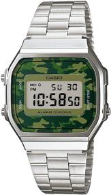 img 4 attached to Casio Collection A168Wec 3Ef Unisex Multicolour