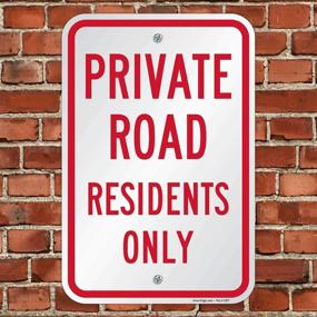 img 2 attached to 🚧 SmartSign Aluminum for Private Road Residents