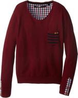 👕 john biaggio little madison sweater: stylish boys' sweater for trendy clothing logo