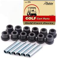 🏌️ club car ds golf cart g&e 1981-up and ezgo txt 1994-up roykaw spring bushing kit - front & rear/shackle,1012303 1015583 логотип