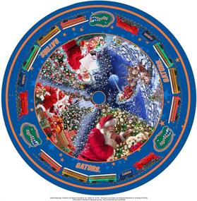 img 4 attached to 🎄 Sykel Enterprises NCAA University of Florida Gators Holiday Tree Skirt, multi-color